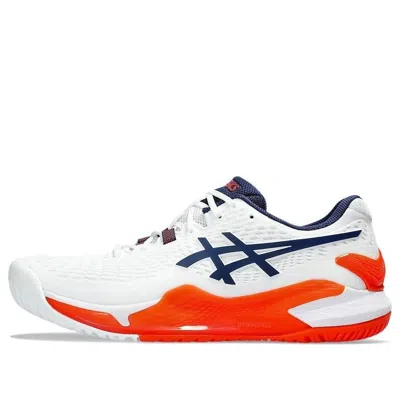 Asics Gel-resolution 9 'white Blue Expanse' In Multi