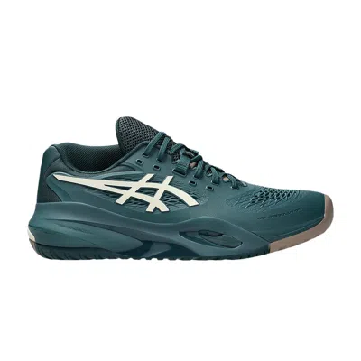 Pre-owned Asics Gel Resolution X Wide 'saxon Green Birch' | Men's Size 9