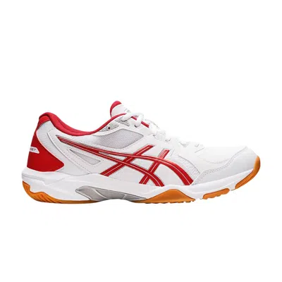 Pre-owned Asics Gel Rocket 10 'white Classic Red'