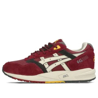 Asics Gel-saga 'red' In Burgundy