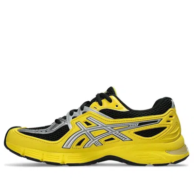 Asics Vibrant Yellow And Black Leather Gel Sd Lite Sneakers In Multi