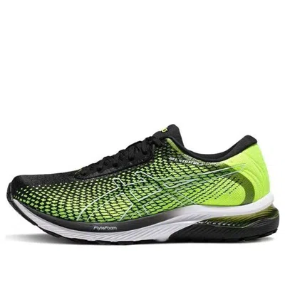 Asics Gel Stratus 2 Knit 'safety Yellow Black' In Green