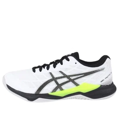 Asics Gel-tactic 12 'white Gunmetal Volt'