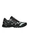 Asics Gel-terrain Ripstop Sneakers In Black/truffle Grey