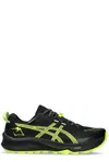 Asics Gel-trabuco 12 Gtx Lace-up Sneakers In Black/safety Yellow