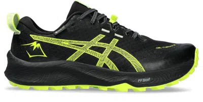 Asics Gel-trabuco 12 Gtx Shoes In 003 Black/safety Yellow