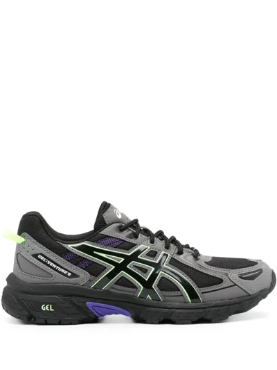 Asics Gel-venture 6 Ribbed Sneakers In Black