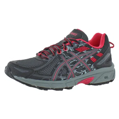 Asics Gel-venture 6 Womens Workout Lifestyle Running Shoes In Gray