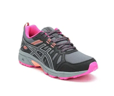 Asics Gel-venture 7 1012a477-021 Womens 10 Wide Gray Trail Running Shoes Eee4253