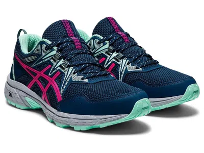 ASICS GEL-VENTURE 8 1012B231-400 SNEAKER WOMENS BLUE TRAIL RUNNING SHOES DWA1847