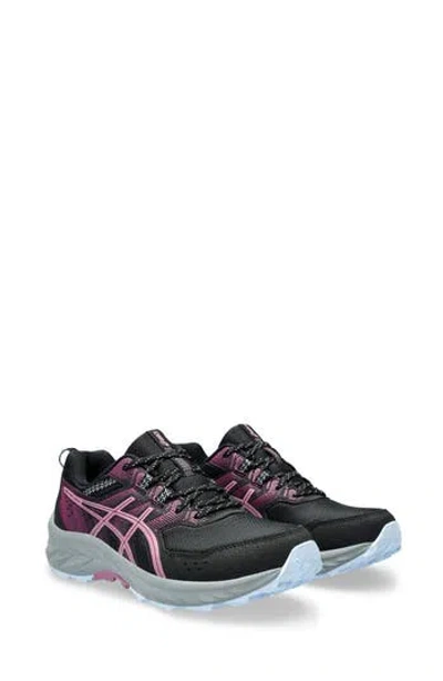Asics ® Gel-venture 9 Athletic Sneaker In Black/soft Berry