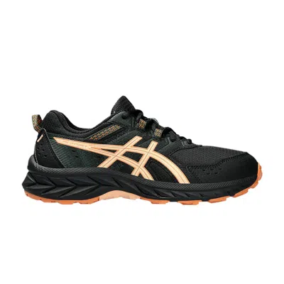 Pre-owned Asics Gel Venture 9 Gs 'black Apricot Crush' | Kid's Size 4