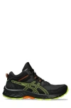 Asics ® Gel-venture 9 Mt Trail Running Shoe In Black/neon Lime