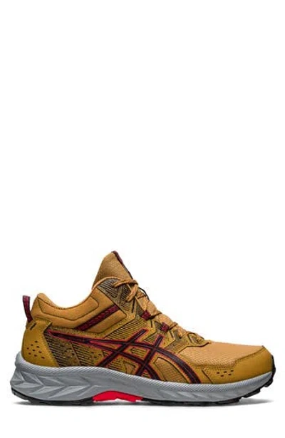 Asics ® Gel-venture 9 Mt Trail Running Shoe In Tan Presidio/electric Red