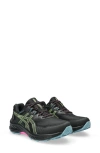 Asics Gel-venture 9 Running Shoe In Black/ Lime Green