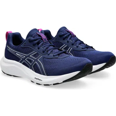 Asics ® Gel-venture 9 Running Shoe In Blue Expanse/pale Pink