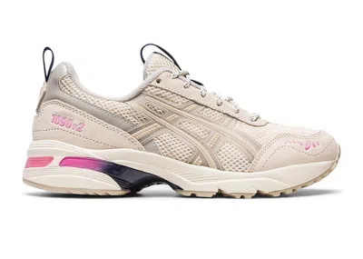 Pre-owned Asics Gel1090 V2 (women's) Sneakers In Oatmeal/oyster Grey In Gray