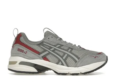 Pre-owned Asics Gel1090v2 (women's) Sneakers In Oyster Grey/clay Grey
