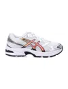 Asics Sneakers In White/red Snapper