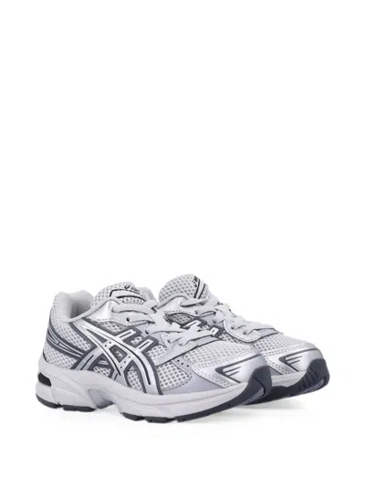 Asics Kids' Gel-1130 Ps Metallic-effect Sneakers In Gray