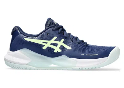 Pre-owned Asics Gelchallenger 14 (women's) Sneakers In Blue Expanse/illuminate Yellow In Multi