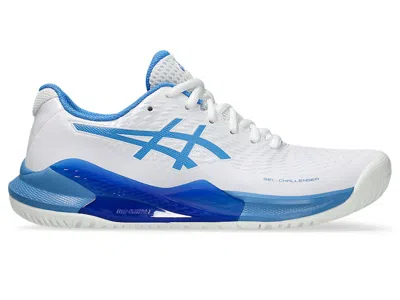 Pre-owned Asics Gelchallenger 14 (women's) Sneakers In White/blue Coast In Multi