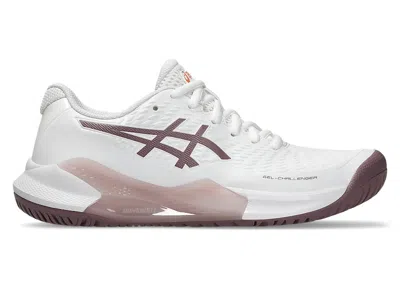 Pre-owned Asics Gelchallenger 14 (women's) Sneakers In White/dusty Mauve