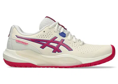 Pre-owned Asics Gelchallenger 15 (women's) Sneakers In Cream/bright Rose