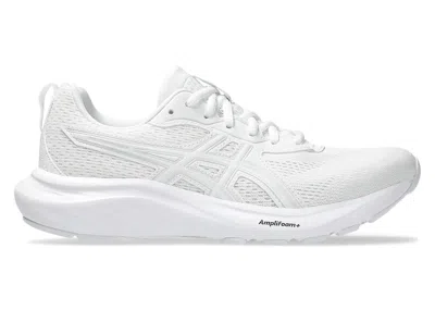 Pre-owned Asics Gelcontend 9 (women's) Sneakers In White/glacier Grey