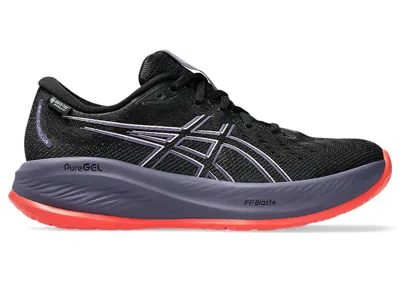 Pre-owned Asics Gelcumulus 26 Gtx (women's) Sneakers In Black/light Ube In Multi