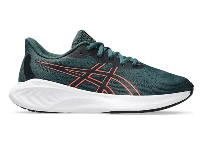 Pre-owned Asics Gelcumulus 26 Sneakers In Saxon Green/coral Reef