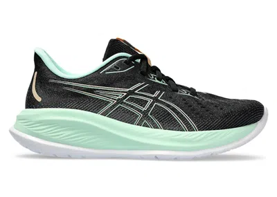Pre-owned Asics Gelcumulus 26 (women's) Sneakers In Black/mint Tint
