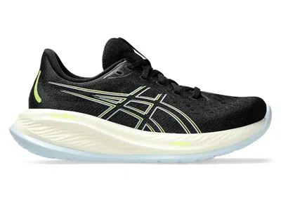 Pre-owned Asics Gelcumulus 26 (women's) Sneakers In Black/safety Yellow