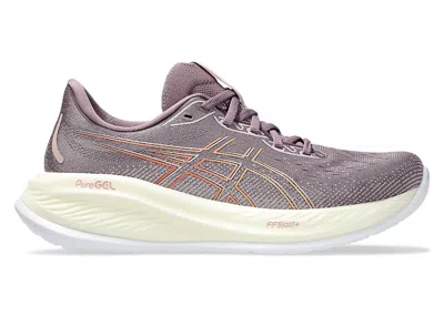 Pre-owned Asics Gelcumulus 26 (women's) Sneakers In Dusty Mauve/faded Orange