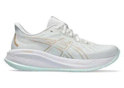 Pre-owned Asics Gelcumulus 26 (women's) Sneakers In White/pale Mint