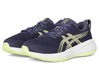 Asics Gel-cumulus 27 Grade School (little Kid/big Kid) Kids Shoes Indigo Fog/lucid Yellow : 1.5 Little Kid In Multi