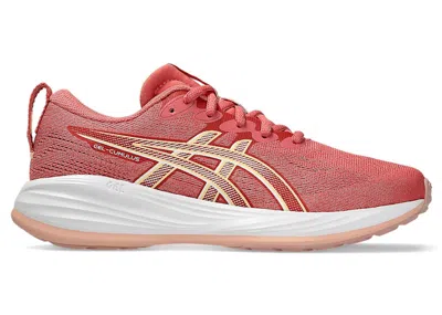 Pre-owned Asics Gelcumulus 27 Sneakers In Dark Pink Clay/cream In Multi