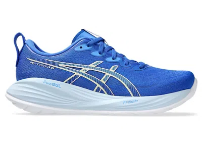 Pre-owned Asics Gelcumulus 27 (women's) Sneakers In Illusion Blue/blue Coast
