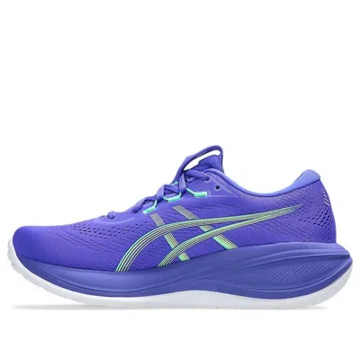 Asics Gel-cumulus 28 'cobalt Burst Illuminate Green' In Blue