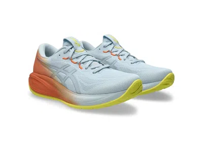 Asics Gel-cumulus 28 Shoes Grey Orange Ss26 In Blue