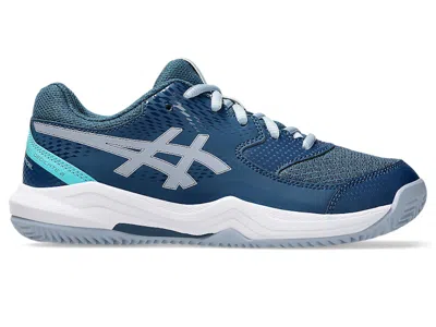 Pre-owned Asics Geldedicate 8 Padel Sneakers In Mako Blue/grey Blue
