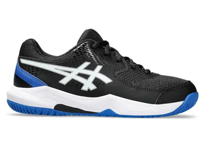 Pre-owned Asics Geldedicate 8 Sneakers In Black/tuna Blue In Multi
