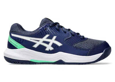 Pre-owned Asics Geldedicate 8 Sneakers In Blue Expanse/white In Multi