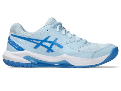 Pre-owned Asics Geldedicate 8 (women's) Sneakers In Light Blue/blue Coast