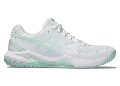 Pre-owned Asics Geldedicate 8 (women's) Sneakers In White/pale Blue In Multi