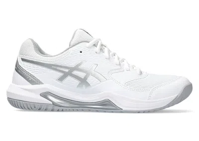 Pre-owned Asics Geldedicate 8 (women's) Sneakers In White/pure Silver