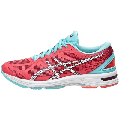 Asics Gel-ds Trainer 21 Diva Pink / White / Turquoise T674n-2001 Women's In Red