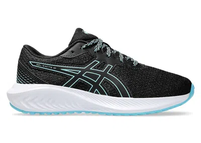 Pre-owned Asics Gelexcite 10 Sneakers In Black/bright Cyan
