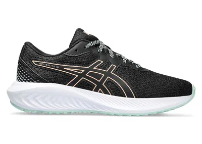 Pre-owned Asics Gelexcite 10 Sneakers In Black/bright Sunstone