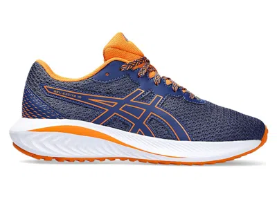 Pre-owned Asics Gelexcite 10 Sneakers In Deep Ocean/bright Orange In Multi
